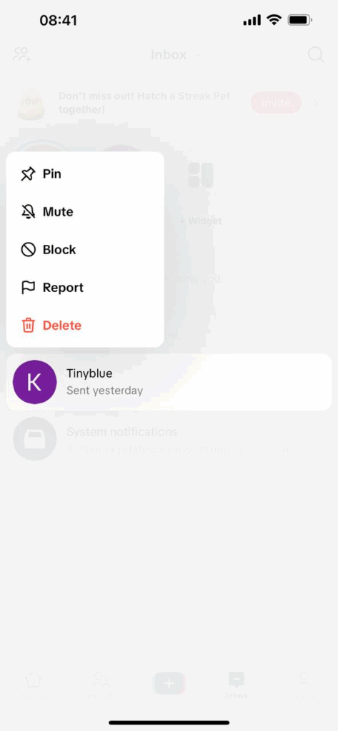 How to Delete TikTok DM Threads?
