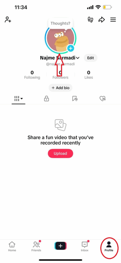 How to Delete a TikTok Story Directly from Your Story (Step 1)