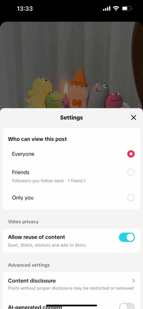 Managing Who Can View Your Story on TikTok