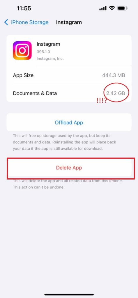 How to Clear Instagram Cache by Deleting and Reinstalling the App