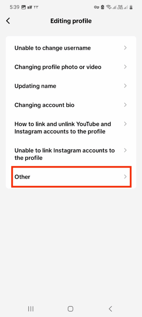 How to change your Age on TikTok through editing profile