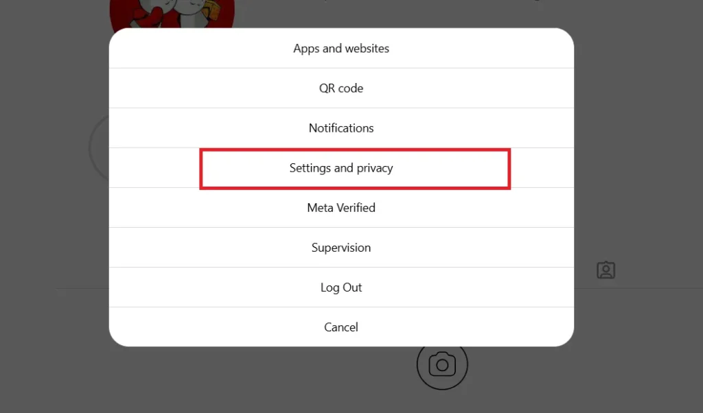 Tap on Settings & Privacy)
