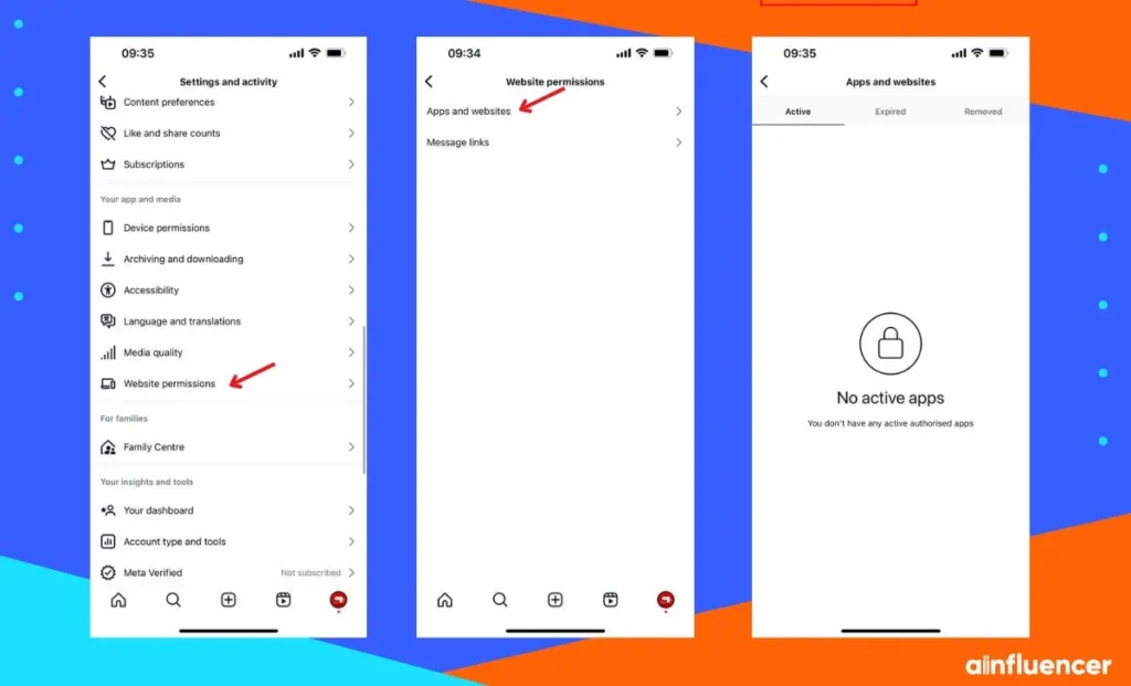 How to Remove Unused and Suspicious Apps & Websites on Instagram