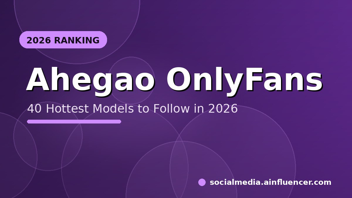 You are currently viewing 40 Hottest Ahegao OnlyFans Models to Follow in 2026